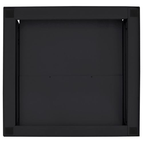 Педестал за пералня Черен 62 x 60,5 x 32,5 см Стомана