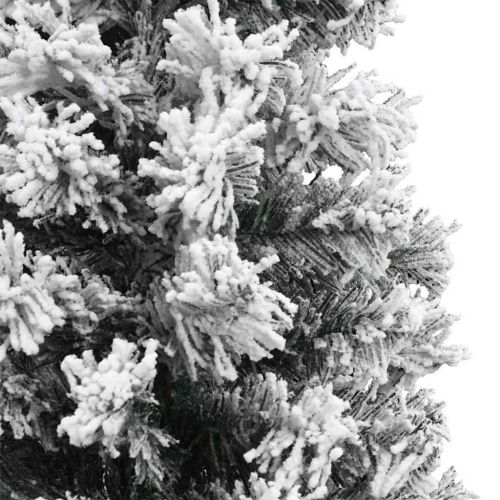 С изкуствено коледно дърво с 300 LED светодиода Зелен 180 cm