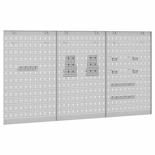 Панел за инструменти 3 бр. Сив 150 x 1 x 80 см
