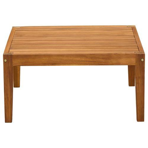 Градинска маса Солидно акациево дърво Натурално 60 x 60 x 30 cm