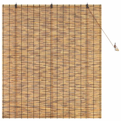 Ролетна щора Кафяво 140 x 160 cm Тръстика
