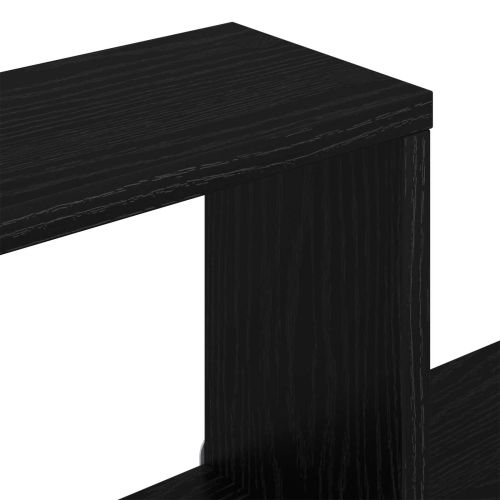 Плаващи рафтове 2 бр. Черен дъб 80 x 15 x 30 см