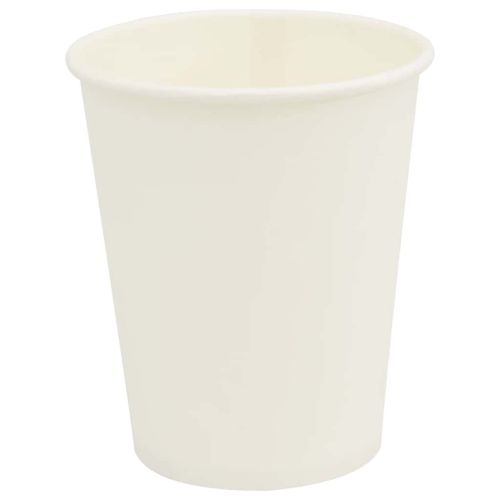 хартиени чаши за кафе 1000 бр. 8oz 200ml White