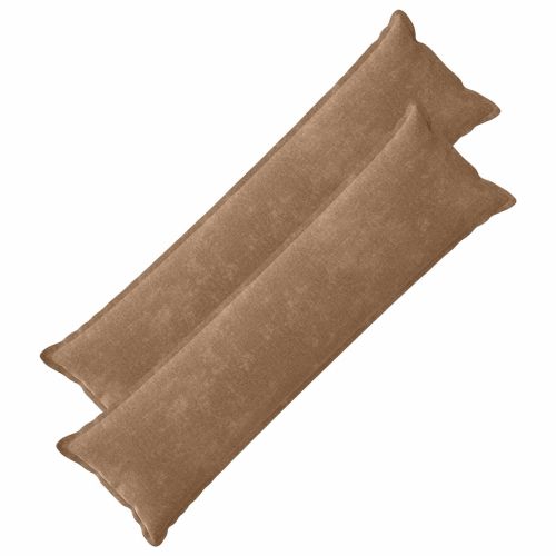 Калъфка за възглавница 2 бр. HOUTEN Кафяво 40 x 145 см