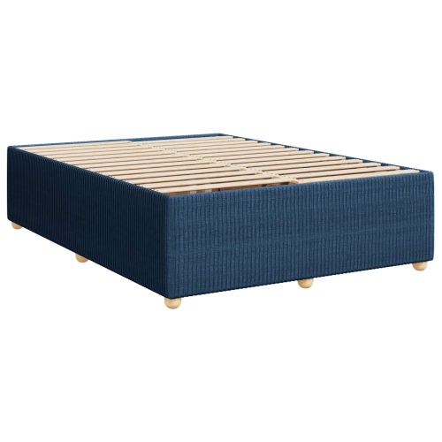LED легло с матрак с LED ленти Синьо 140 x 190 cm Текстил