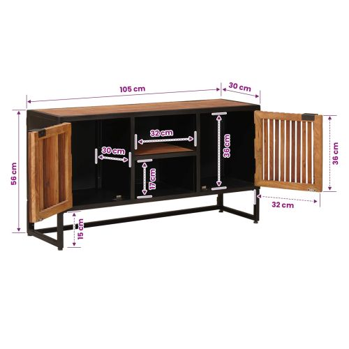 Служебен шкаф 105 x 30 x 55 см