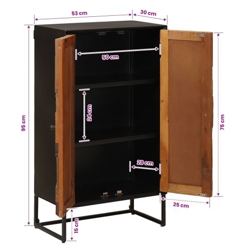Висок шкаф 53 x 30 x 95 см