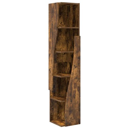 Ъглов шкаф 27,5x27x140см Инженерна дървесина Димян дъб