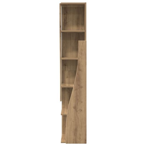 Ъглов шкаф 27,5x27x140см Инженерна дървесина Дъб