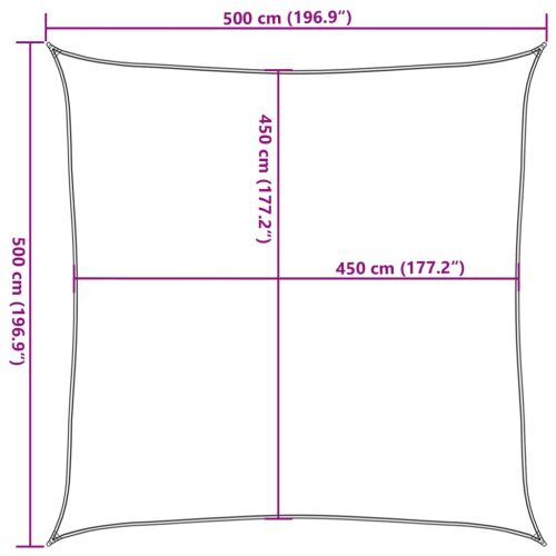 Платно-сенник, 160 г/м², тъмнозелено, 5x5 м, HDPE