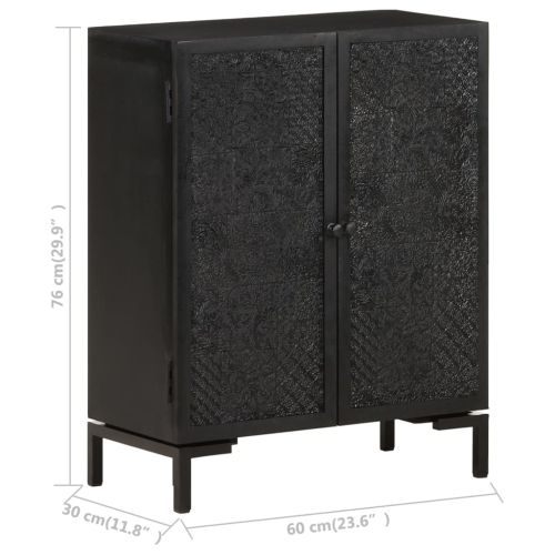 Шкаф, 60x30x76 см, мангово дърво масив