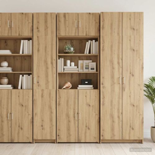 Кабинет за съхранение с рафтове Дъб артизан 70 x 42,5 x 225 см