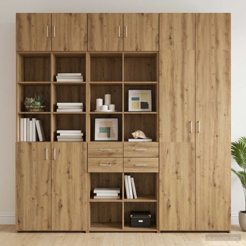 Кабинет за съхранение с рафтове Дъб артизан 70 x 42,5 x 225 см