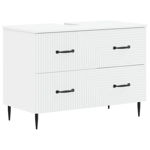 Шкаф за мивка в баня HAARLEM Бяло 82 x 41 x 58,5 см