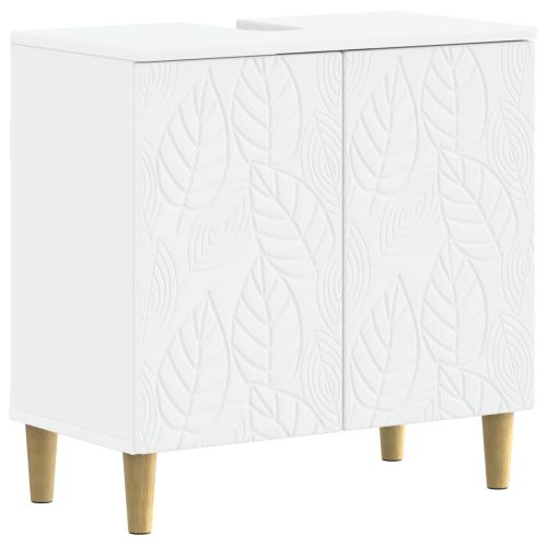 Шкаф за мивка в баня DELFT Бяло 59,5 x 31,5 x 59 см