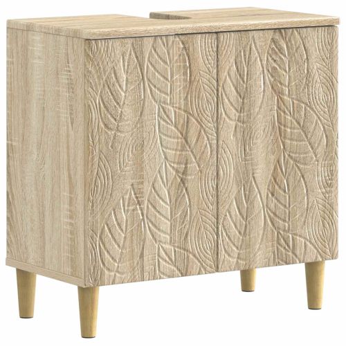 Шкаф за мивка в баня DELFT Дъб сонома 59,5 x 31,5 x 59 см