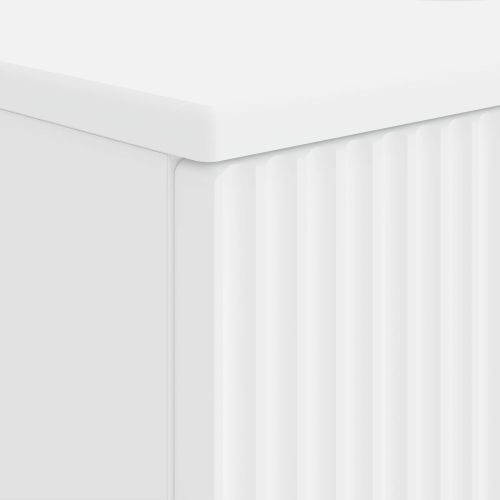 Шкаф за мивка в баня HOORN Бяло 82 x 41 x 56 см