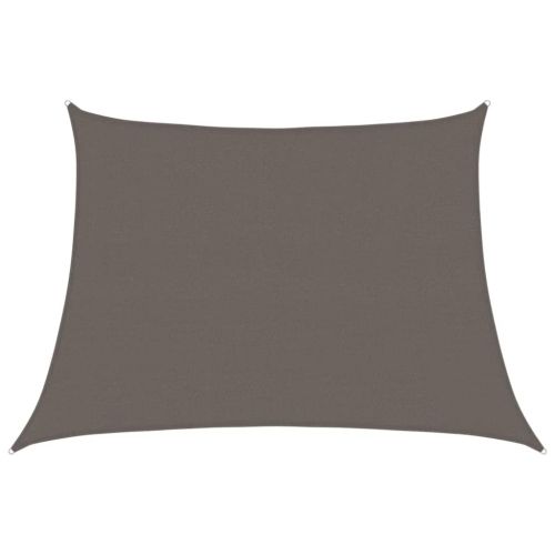 311105 Sunshade Sail 160 g/m² Anthracite 4/5x3 m HDPE