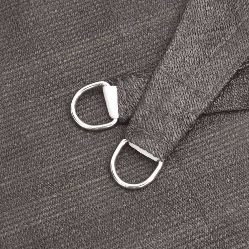 311105 Sunshade Sail 160 g/m² Anthracite 4/5x3 m HDPE