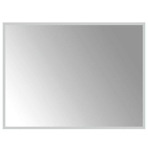 LED огледало за баня, 80x60 см