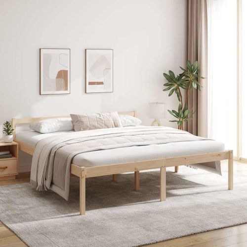Легло за възрастни хора 180x200 см Super King Size бор масив