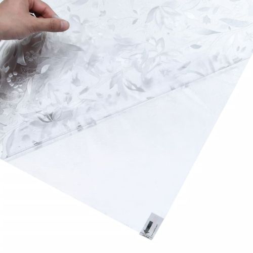 Фолио за прозорци матирано модел на цвете 60x500 см PVC