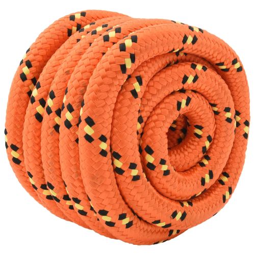 Въже за лодка 4 mm 5 m Оранжево