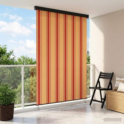 Ролетна щора Многоцветен 120 x 250 cm Текстил и Алуминий
