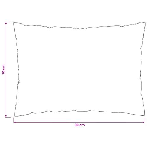 Завивка и възглавница 3 бр. 200x240 см Лято 140 GSM Вълна Бяло