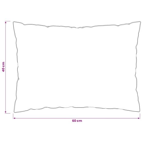 Долен комплект 90% гъши пух FULDA 2 бр. 150 x 200 cm Зима Бяло