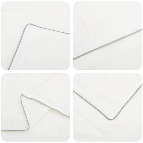 Долен комплект 90% гъши пух FULDA 2 бр. 152 x 203 cm 310 GSM