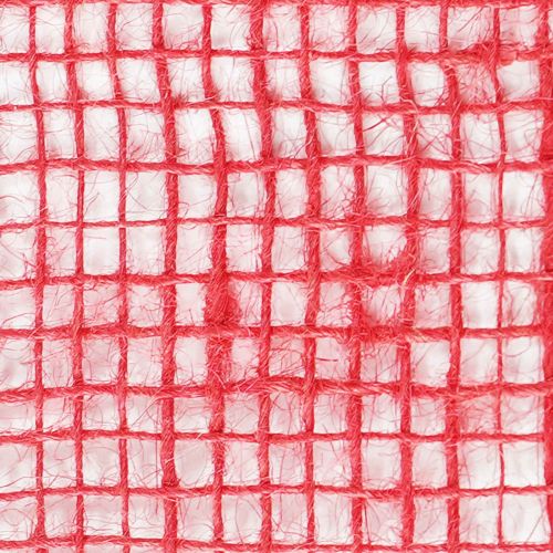 Ролка от Джут 100 x 500 cm Червено