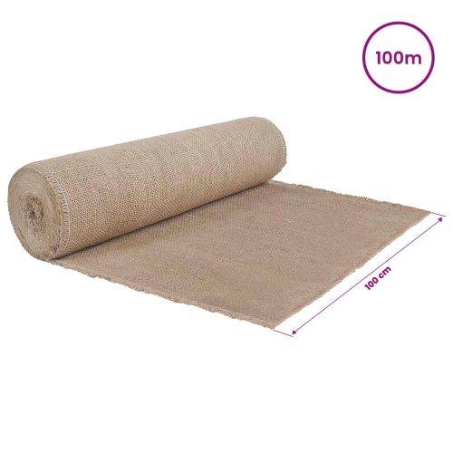 Ролка от Джут 100 x 10000 см Натурално