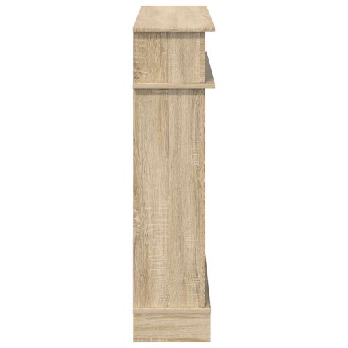 Рамка за камина Дъб сонома 102 x 26 x 100 см