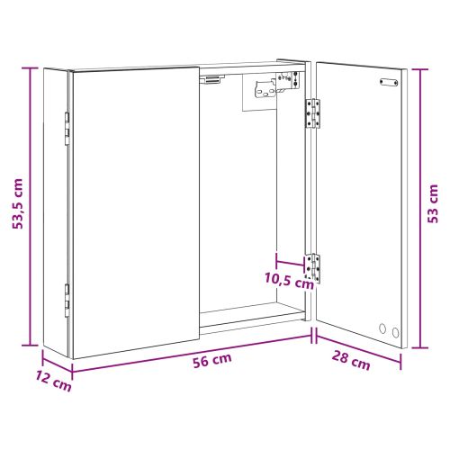 Кабинет за дартборд Черен дъб 56 x 12 x 53,5 см