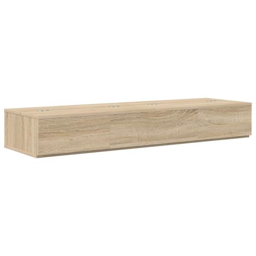 Студио бюро Дъб сонома 110 x 40 x 19,5 см Инженерна дървесина