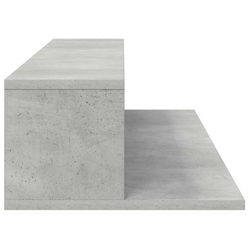 Студио бюро Бетонно сиво 110 x 36 x 19,5 см Инженерна дървесина