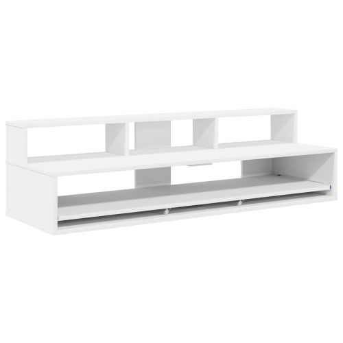 Студио бюро Бяло 130 x 42,5 x 36 см Инженерна дървесина