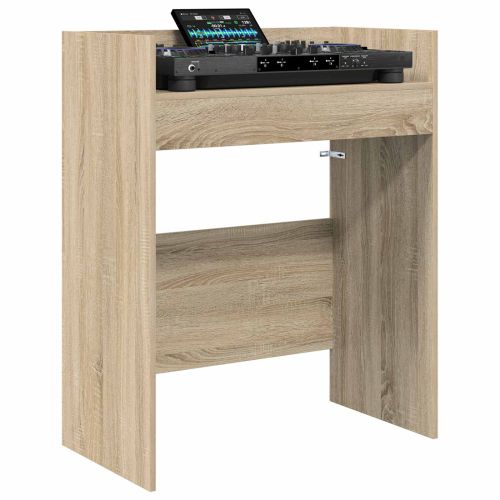 DJ маса Дъб сонома 82 x 45 x 102 см Инженерна дървесина
