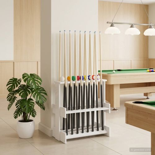 Стойка за билярдно щеки Инженерна дървесина 60 x 35 x 60 см