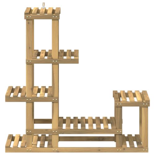 Стойка за растения Бяло 93,5 x 25 x 91,5 см