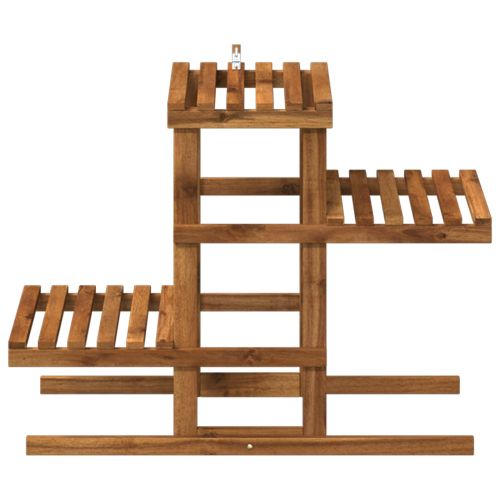Стойка за растения Натурално 82 x 36 x 60 см