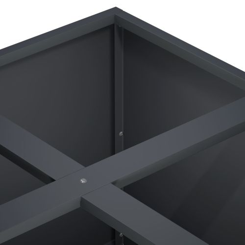 Градинска саксия Антрацит 100 x 100 x 30 cm