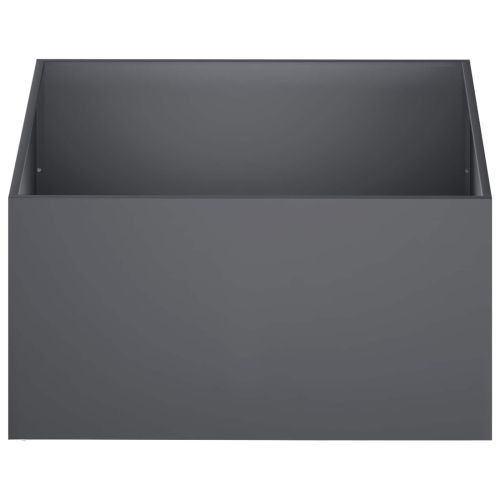 Градинска саксия Антрацит 80 x 80 x 40 cm