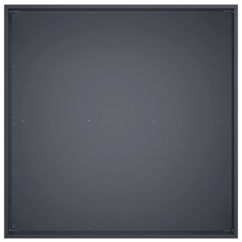 Градинска саксия 2 бр. Антрацит 60 x 60 x 20 см