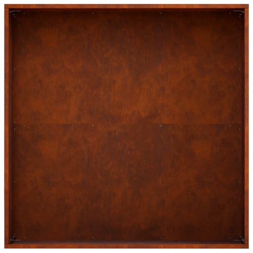 Градинска саксия Ръждясало 40 x 40 x 20 cm Кортенова стомана