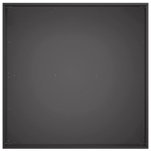Градинска саксия 2 бр. Черно 40 x 40 x 20 cm