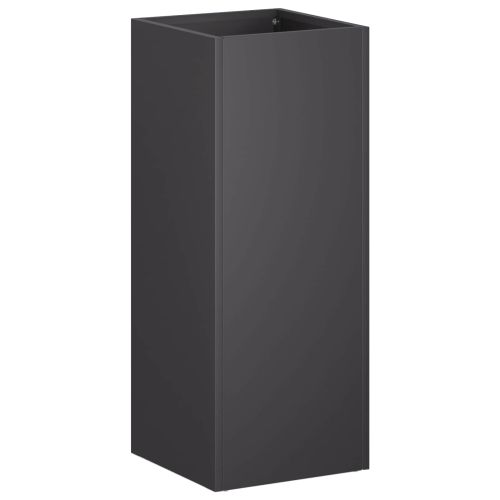 Градинска саксия 2 бр. Черно 20 x 20 x 40 см