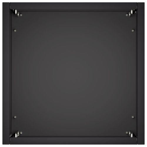 Градинска саксия 2 бр. Черно 20 x 20 x 40 см