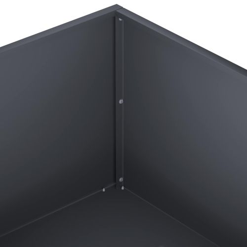 Градинска саксия Антрацит 40 x 40 x 20 cm